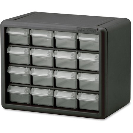 AKRO-MILS Storage Cabinet with 16 Drawers, Polymer; Plastic, 6.4" W x 8.5" H x AKM10116
